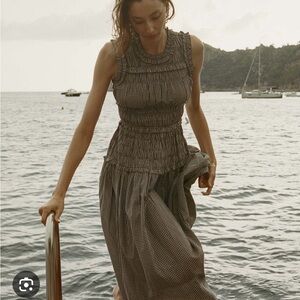 Doen Mallory Black and White Gingham Dress (Re-listed)